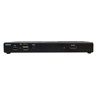 KVS4-8001VX: (1) DisplayPort 1.2, 1 port, (2) USB 1.1/2.0, audio, CAC