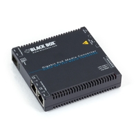 LGC5200A: (2) 10/100/1000 Mbps RJ45, (1) 100/1000M SFP, range dep. on SFP, Mode dep. on SFP, Connector dep. on SFP, AC/DC