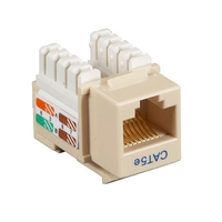 CAT5e UTP RJ-45 Keystone Jack, Black Box Connect