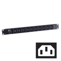 Click-Lock C13 Power Strips (C14 Plug)